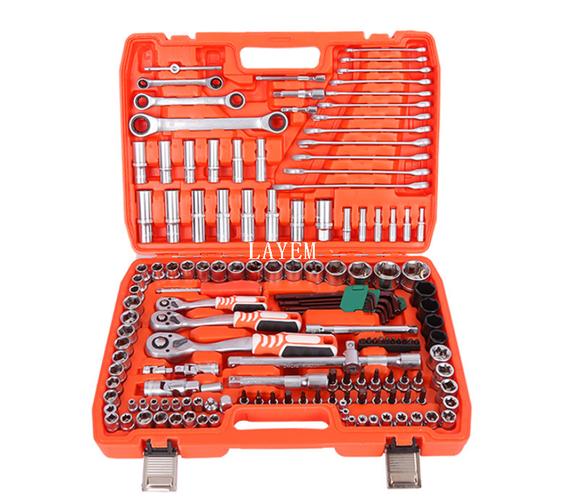 套装专业151件套汽车维修工具包橙色专业汽修工具